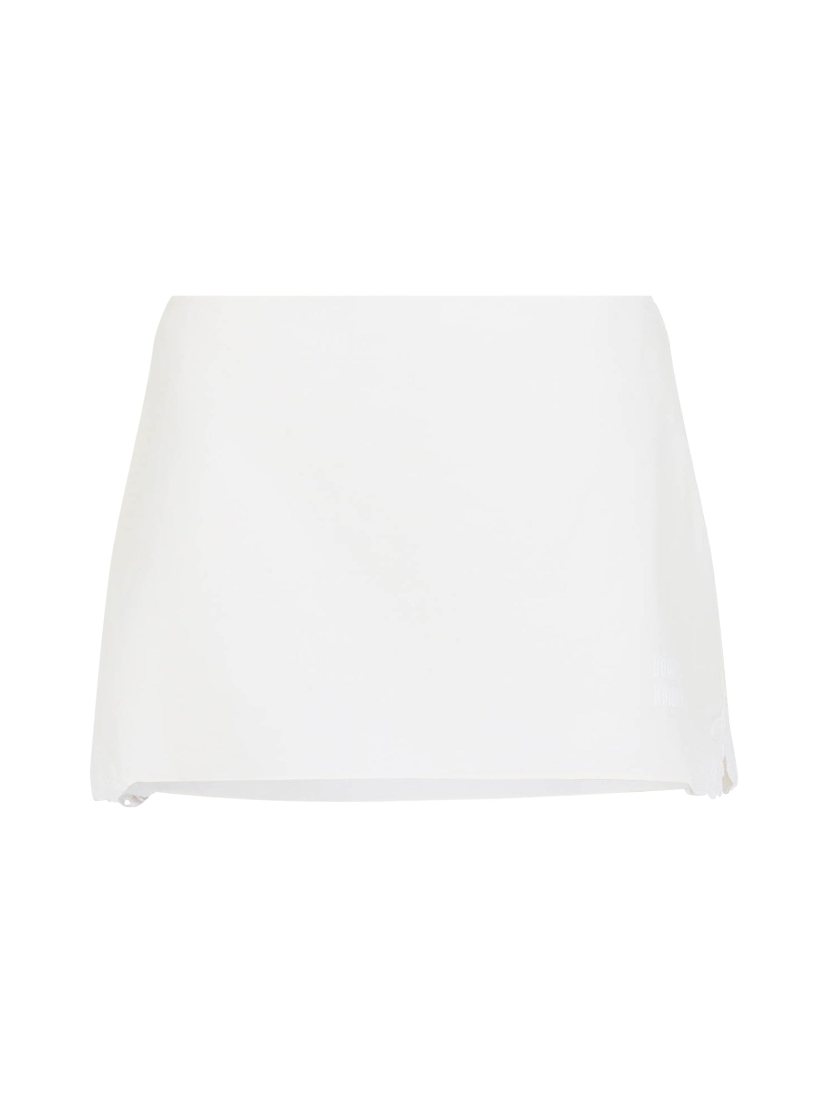 Linen and Cotton Mini Skirt